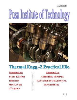 Diesel Engine Parts And Functions Pdf