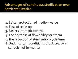 Thermal processing of food - batch and continuous-Dr KG/KCET | PPTX