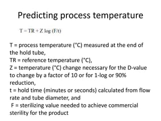 Temperature Time Process Window Thermal processing (Proses Termal) | PPTX