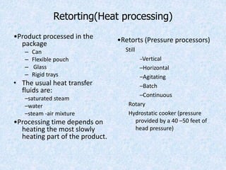 Thermal processing technologies | PPT