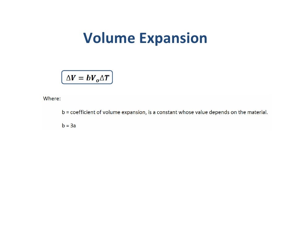 Thermal properties of matter