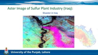 Aster Image of Sulfur Plant Industry (Iraq):
Disaster in Iraq
 