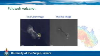 Paluweh volcano:
True Color Image Thermal Image
 