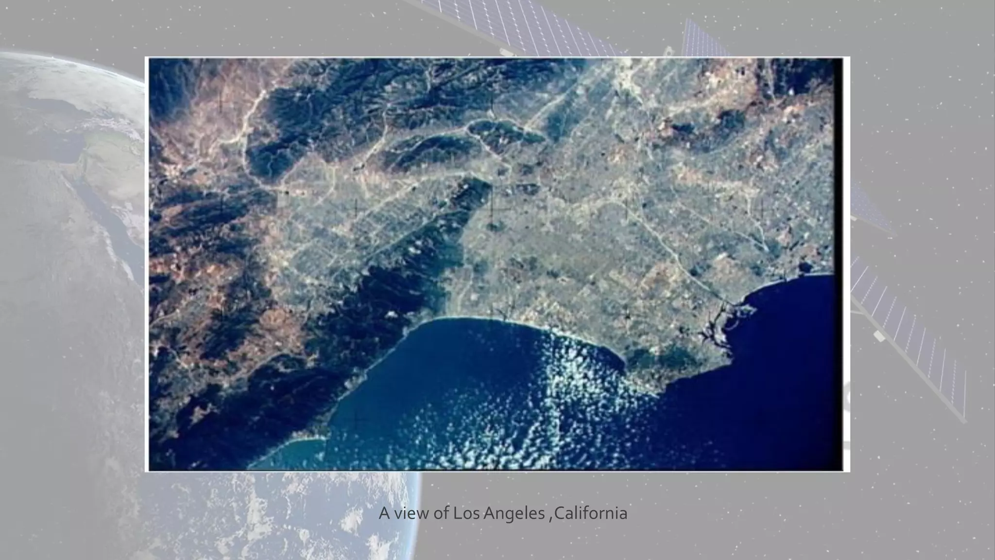 A view of Los Angeles ,California
 