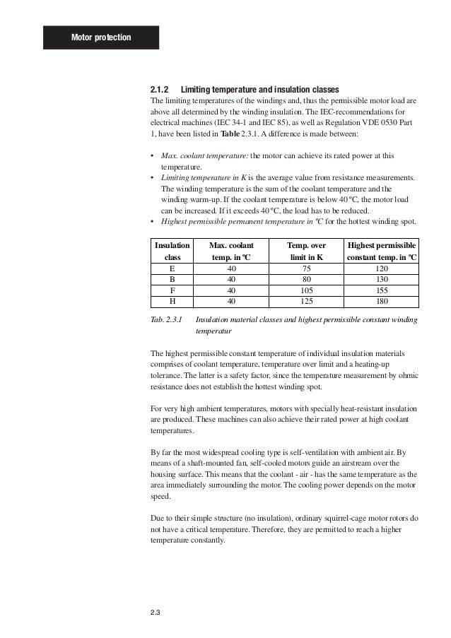 Thermal time constant