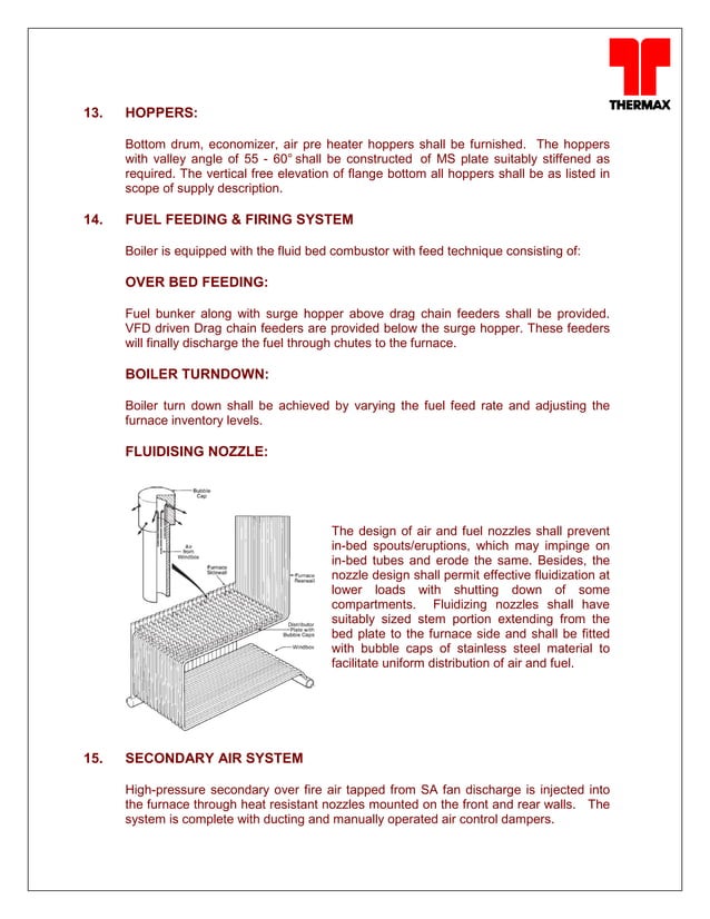 Thermax IR CFBC BOILER U BEAM TYPE