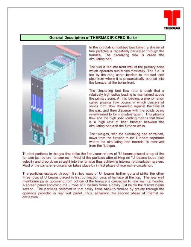 Thermax IR CFBC BOILER U BEAM TYPE