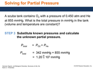 Partial pressure of a gas is the pressure | PPTX