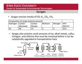 Thermochemical Conversion of Biomass to Fuel.cenusa brown 5-25-12 | PDF