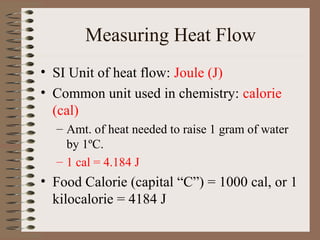 Thermochemistry | PPT