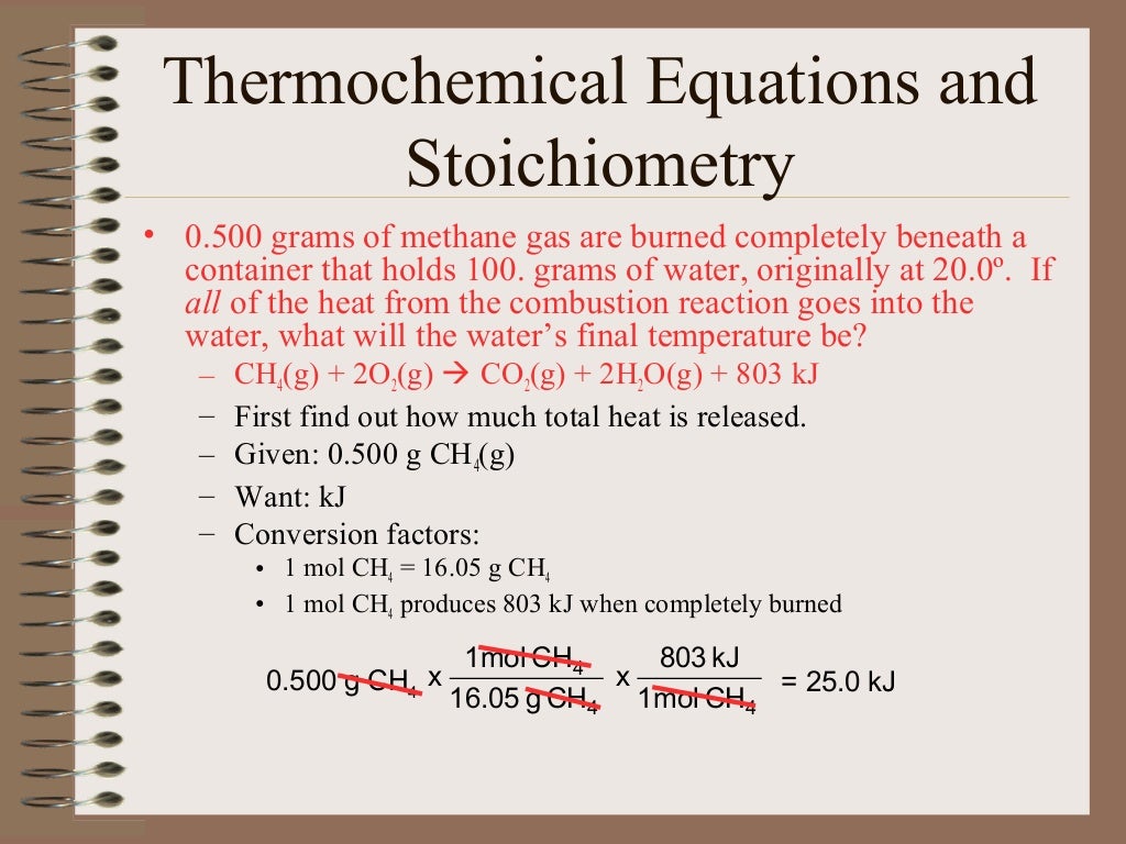 Thermochemistry