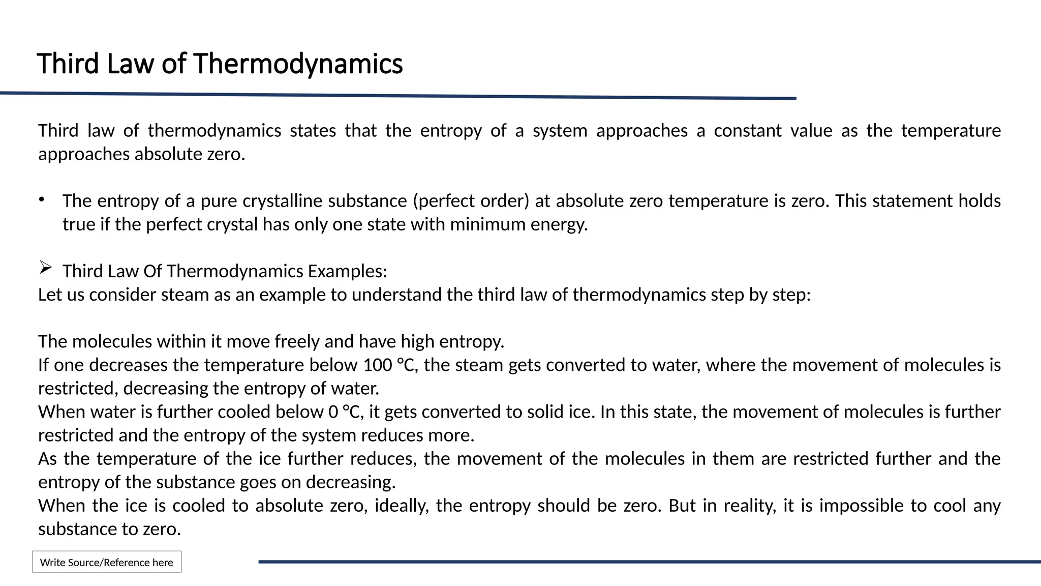 True Entropy Thermodynamics.pptx on first law of thermodynamics | PPTX