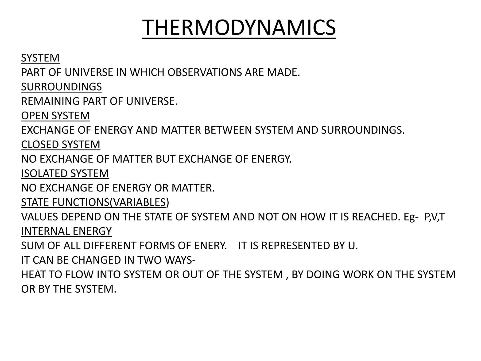 Thermodynamics ncert PPT thermodynamics-ncert-ppt