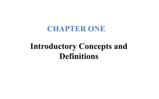 Thermodynamics concepts chapter one.pptx