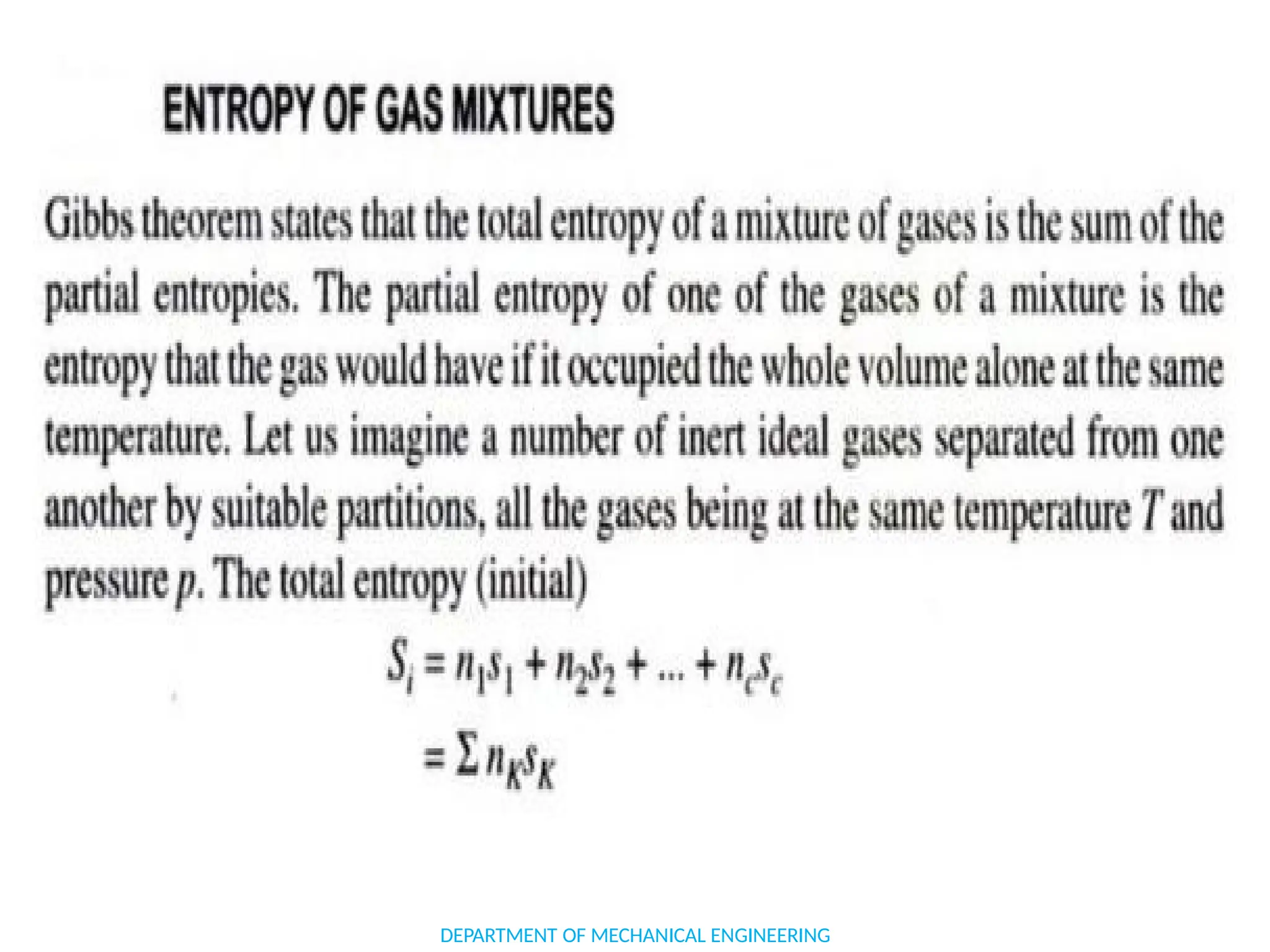 DEPARTMENT OF MECHANICAL ENGINEERING
 