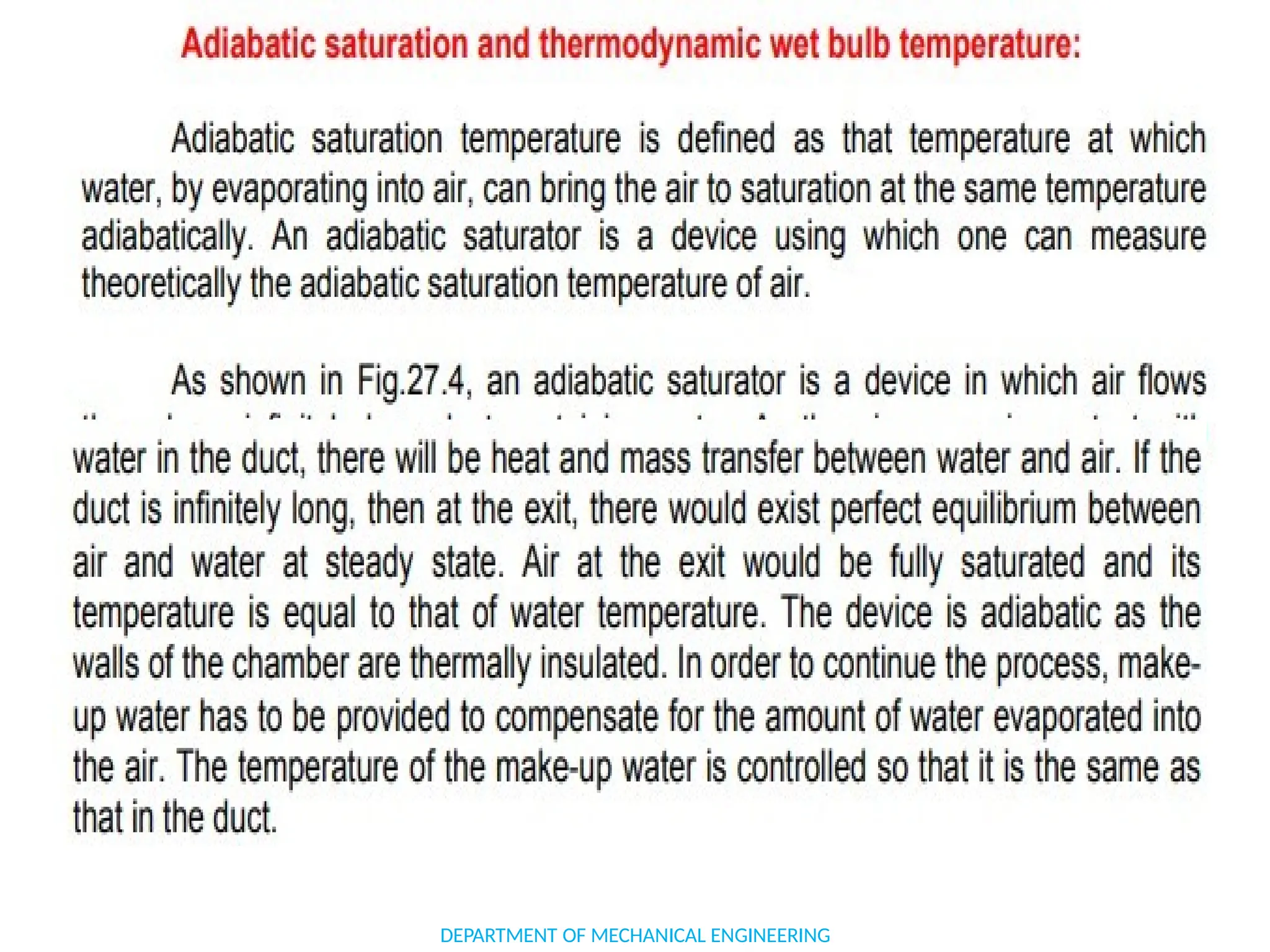 DEPARTMENT OF MECHANICAL ENGINEERING
 