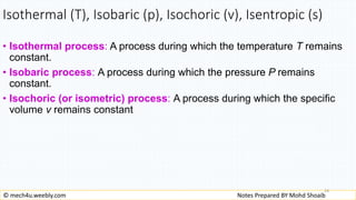 Thermodynamics Lectures Notes 1 | PPTX