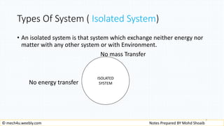Thermodynamics Lectures Notes 1 | PPTX