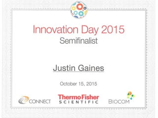 Thermo Fisher 2015 Innovation Day Semifinalist