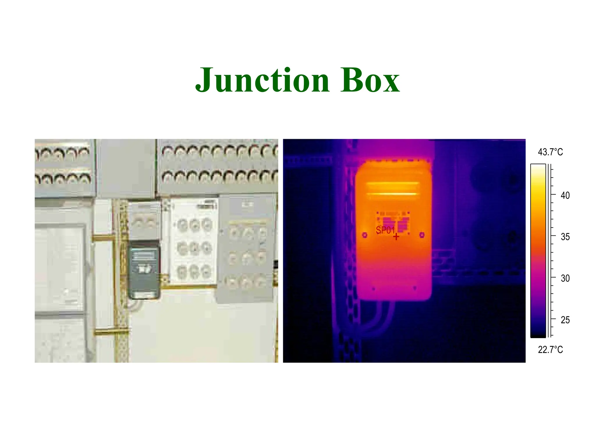 Junction Box
22.7°C
43.7°C
25
30
35
40
SP01
 
