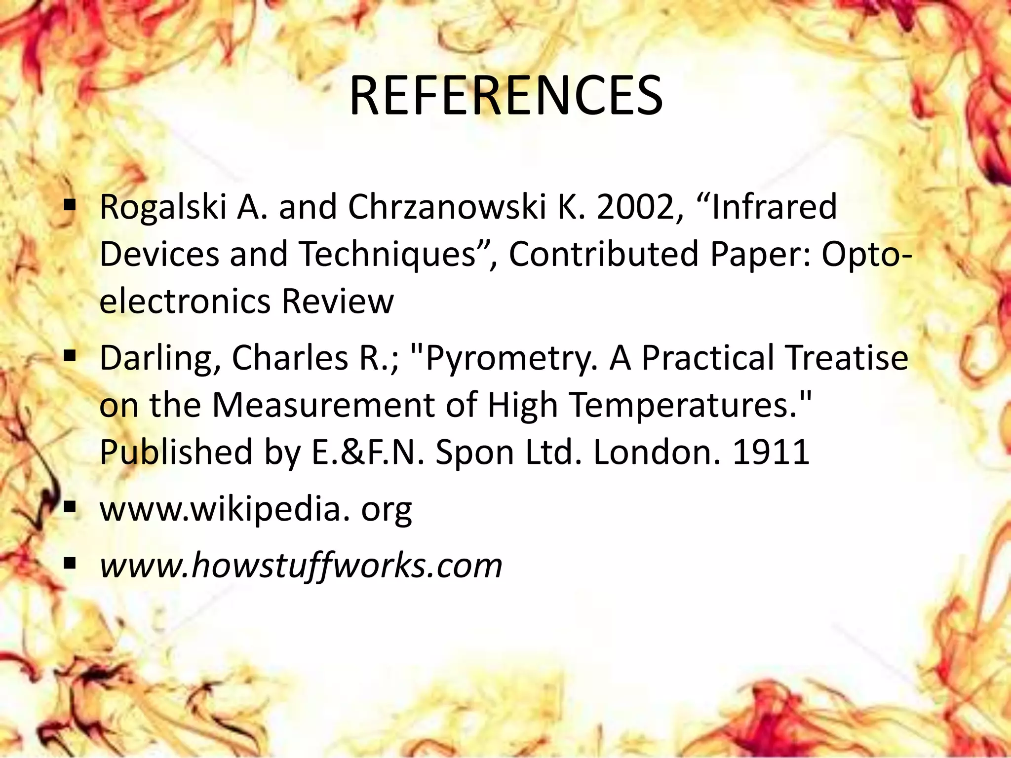Materials used for uncooled infrared detection are vanadium(V) oxidelanthanum barium manganiteamorphous siliconlead zirconate titanate(PZT)Lanthanum doped lead zirconate titanateRequire cryogenic coolers for cooling.
