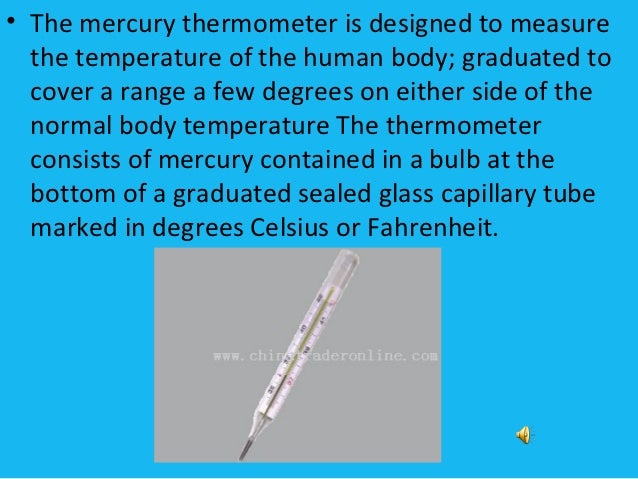 mercury thermometer definition