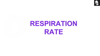 RESPIRATION
RATE
 