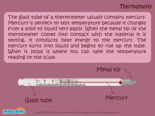 Facts about Thermometer Mocomi