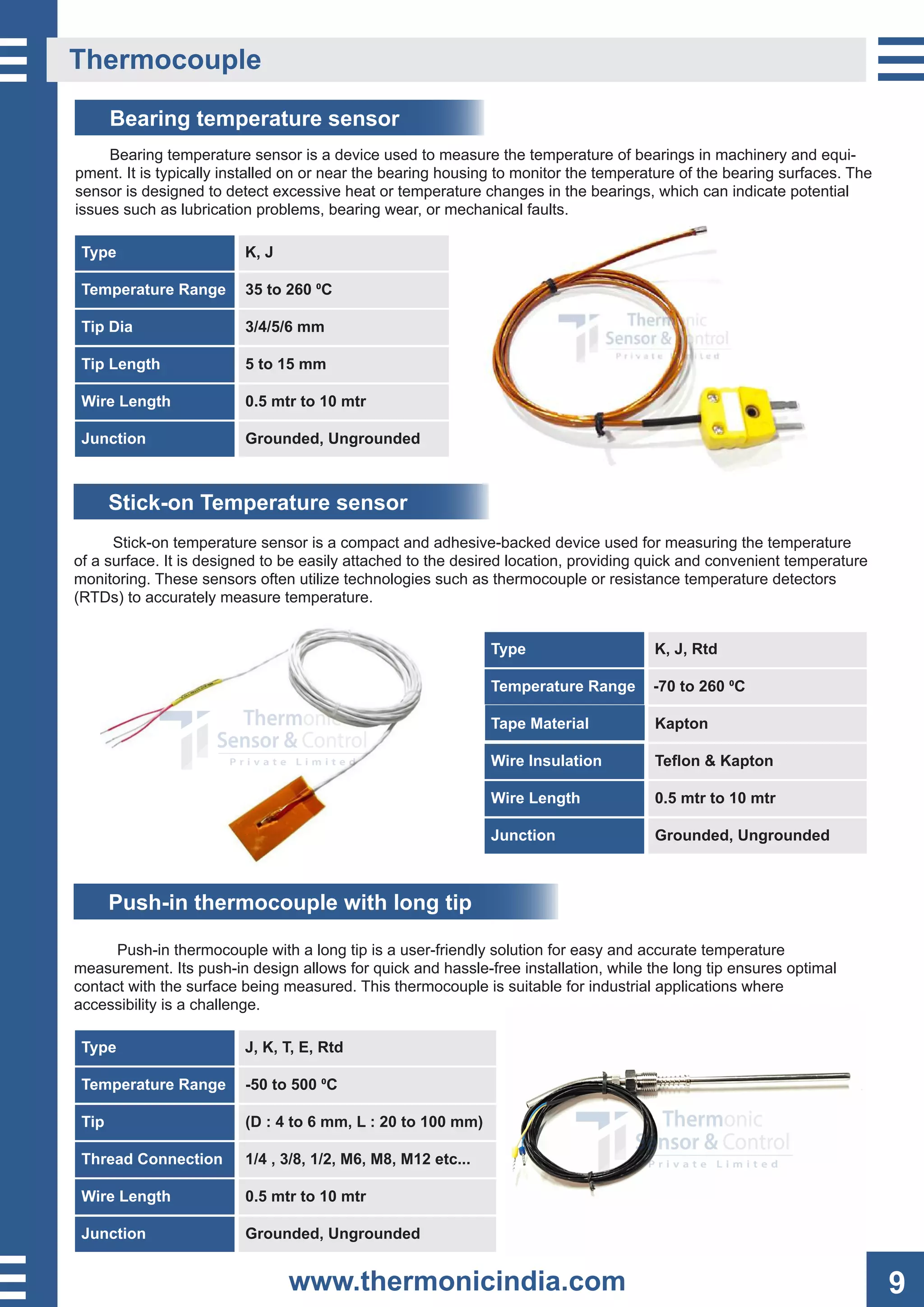 Thermonic Catalogue pdf