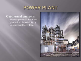 NO. of Geothermal Power Stations, 2005