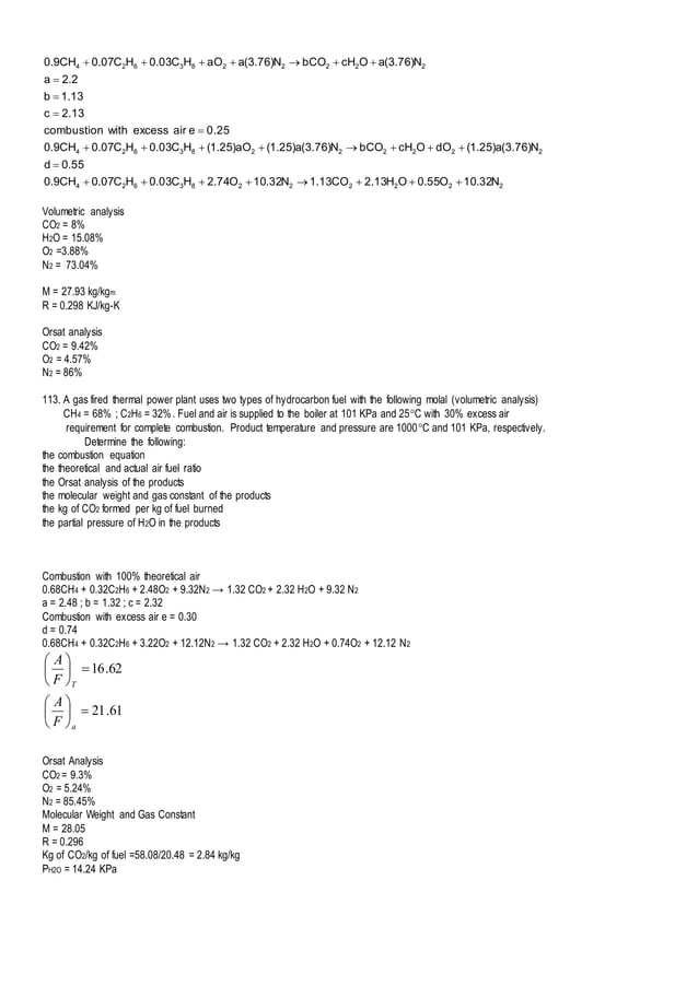 Thermo Problem Set No 2 Docx