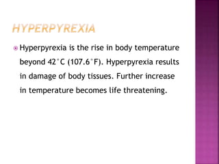 THERMOREGULATION A topic that is related to anesthesia | PPTX
