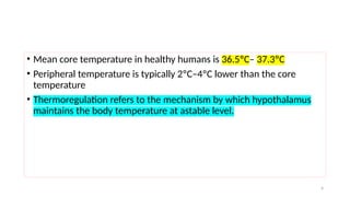 THERMOREGULATION aishwarya ppt .pptx mmmm | PPTX