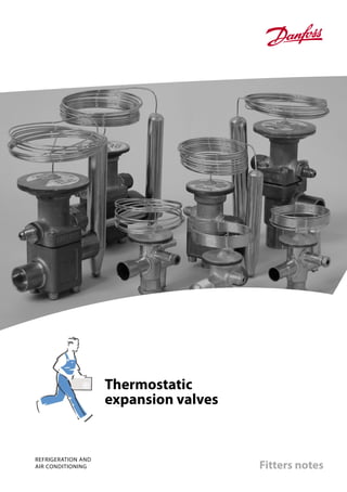 Thermostatic
expansion valves
Fitters notes
REFRIGERATION AND
AIR CONDITIONING
 