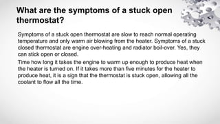 Thermostat service PPTX