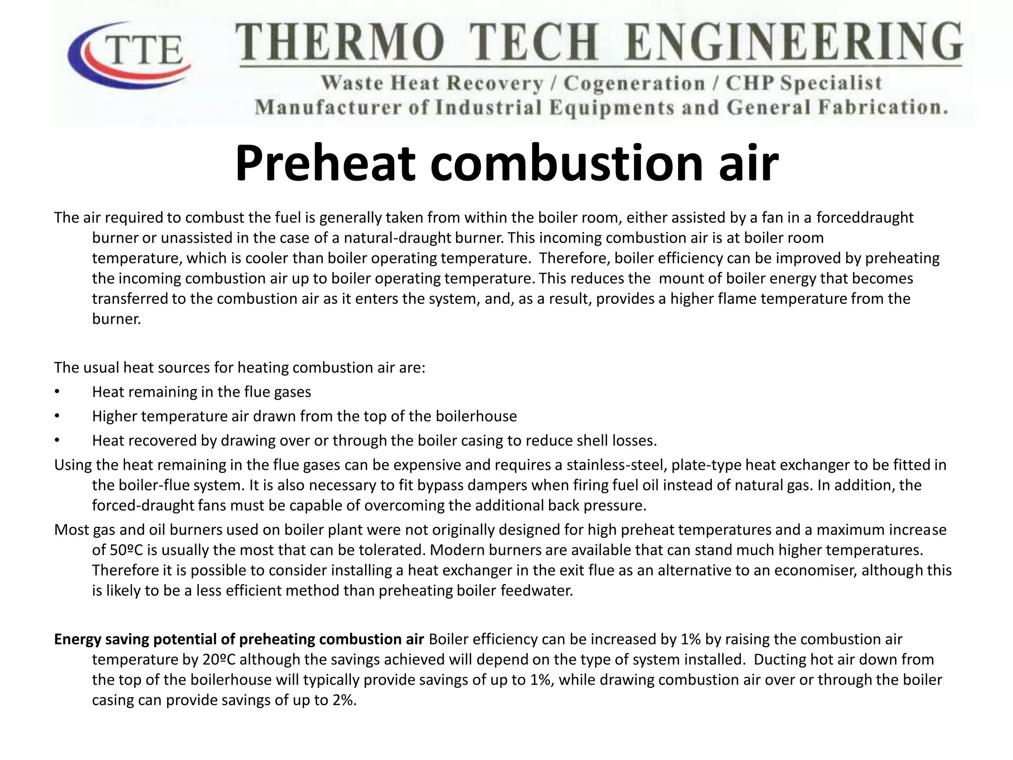 Thermo Tech Engineering (Tte) | PPT