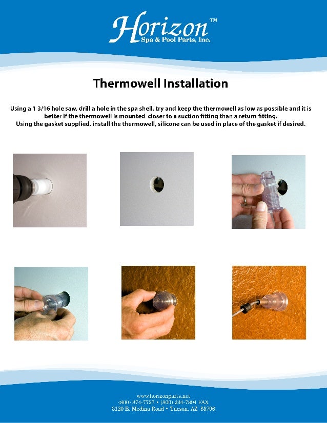 Thermowell installation