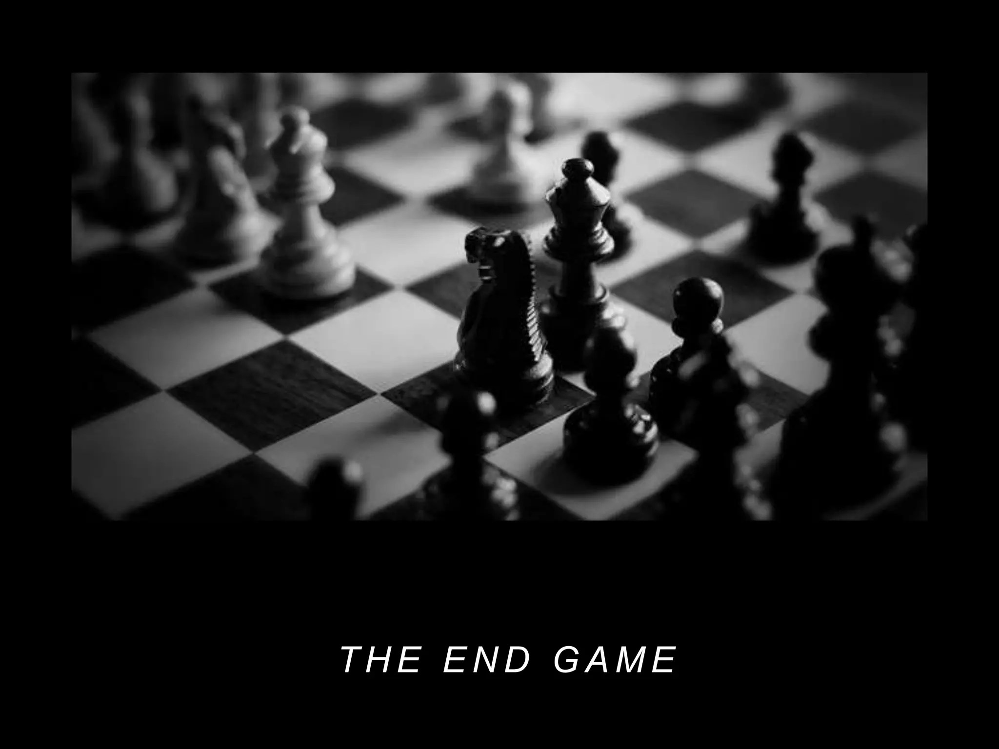T H E E N D G A M E