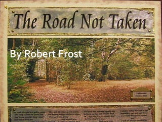 By Robert Frost
 