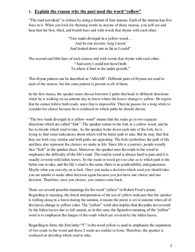 an analysis of the poem the road not taken by american poet robert frost Robert frost's influences that made him the honored american poet of the 20th century poetry analysis essay for road not taken by: all comparative essay on robert frost's poetry essays and term papers. an analysis of the poem the road not taken by american poet robert frost Robert frost's influences that made him the honored american poet of the 20th century poetry analysis essay for road not taken by: all comparative essay on robert frost's poetry essays and term papers.