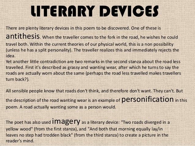 What literary devices are used in 
