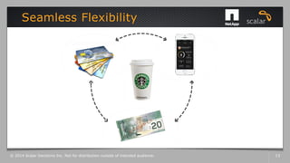 Seamless Flexibility
© 2014 Scalar Decisions Inc. Not for distribution outside of intended audience. 13
 