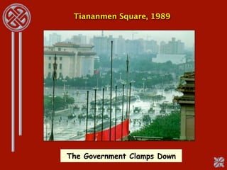 Tiananmen Square, 1989




The Government Clamps Down
 