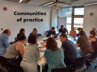 Communities
of practice
 