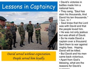  They need the green pastures and the still waters.  