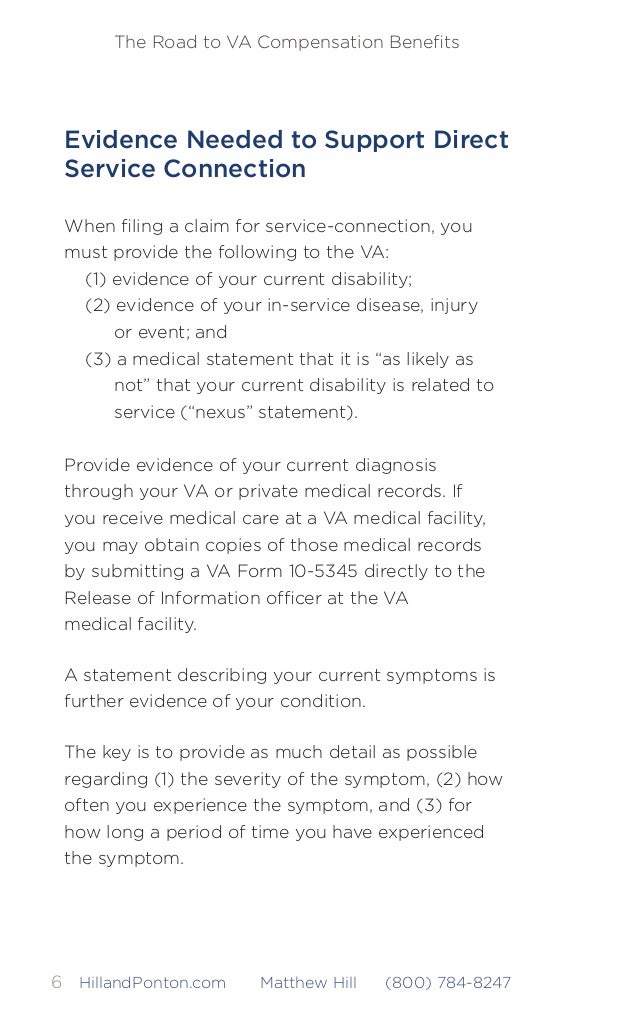 the road to va compensation benefits 12 638 jpg cb 1408446593 va form statement in support of claim