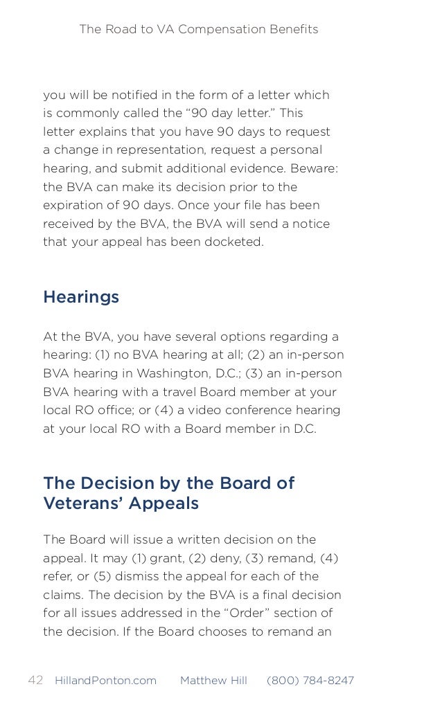 the road to va compensation benefits 48 638 jpg cb 1408446593 va decision letter