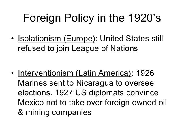 The Roaring Twenties