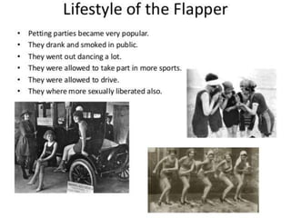 The roaring twenties and women’s conditions