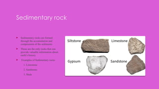 Grade 10: Geography. Classification of Rocks. | PPTX